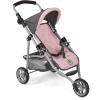 BAYER CHIC 2000 Jogging-Buggy LOLA Melange Anthrazit-rosa -Kinderwagen Shop bayer chic 2000 jogging buggy lola melange anthrazit rosa a355599