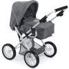 BAYER CHIC 2000 Kombi-Puppenwagen LENI, Jeans Grey