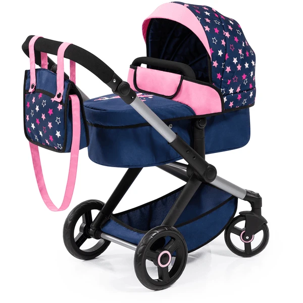 Bayer Design Kombi-Puppenwagen Xeo Blau/Rosa 3 Bayer Design Kombi-Puppenwagen Xeo Blau/Rosa