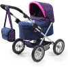 Bayer Design Puppenwagen Trendy Blau, Mit Einhorn