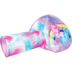 Bino Kinderzelt Mit Tunnel, Einhorn