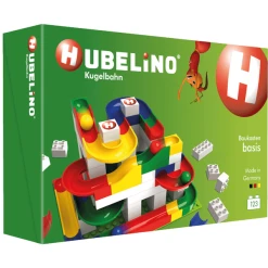 HUBELINO® Kugelbahn Baukasten Basis, 123-teilig