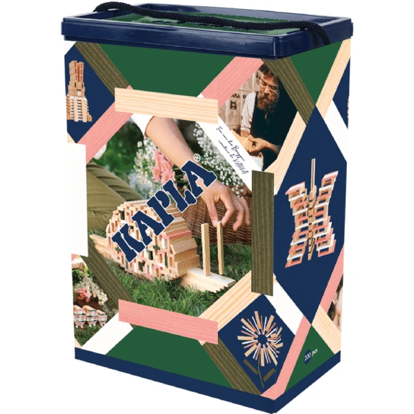 KAPLA Bausteine 200er Box, Frühling 3 KAPLA Bausteine 200er Box, Frühling