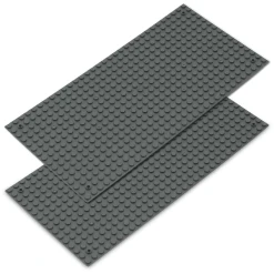 Katara Bauplatte 2er Set 12x25cm / 16x32 Pins, Dunkelgrau