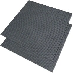 Katara Bauplatte 2er Set 40x40cm / 50x50 Pins Dunkelgrau