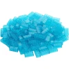 Katara Bausteine - 120 Stück 4x2 Transparent-blau