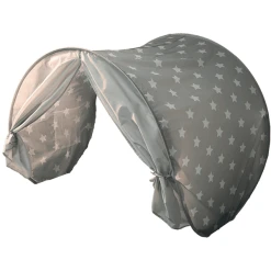 Knorr Toys® Bettzelt "Grey White Stars"