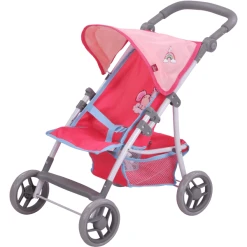 Knorr Toys® Puppenbuggy Liba NICI "Theodor & Friends" Rosa
