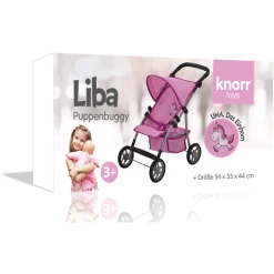 Knorr Toys® Puppenbuggy Liba - "UMA. Das Einhorn" Rosa
