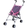 Knorr Toys® Puppenbuggy Sim - "Pink Hearts" Blau -Kinderwagen Shop knorr toys puppenbuggy sim pink hearts blau a384926