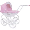 Knorr Toys® Puppenwagen Classic - Pram Rosa/weiß -Kinderwagen Shop knorr toys puppenwagen classic pram rosa weiss a311355