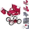 Knorr Toys® Puppenwagen Ruby - "Foxx" Rot -Kinderwagen Shop knorr toys puppenwagen ruby foxx rot a384966