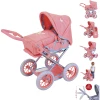 Knorr Toys® Puppenwagen Ruby NICI "Spring" Rosa 1 Knorr Toys® Puppenwagen Ruby NICI "Spring" Rosa -Kinderwagen Shop knorr toys puppenwagen ruby nici spring rosa a411579