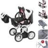 Knorr Toys® Puppenwagen Ruby - "Panda" Schwarz -Kinderwagen Shop knorr toys puppenwagen ruby panda schwarz a384965