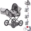 Knorr Toys® Puppenwagen Ruby - "stone Black" Grau 1 Knorr Toys® Puppenwagen Ruby - "stone Black" Grau -Kinderwagen Shop knorr toys puppenwagen ruby stone black grau a384980