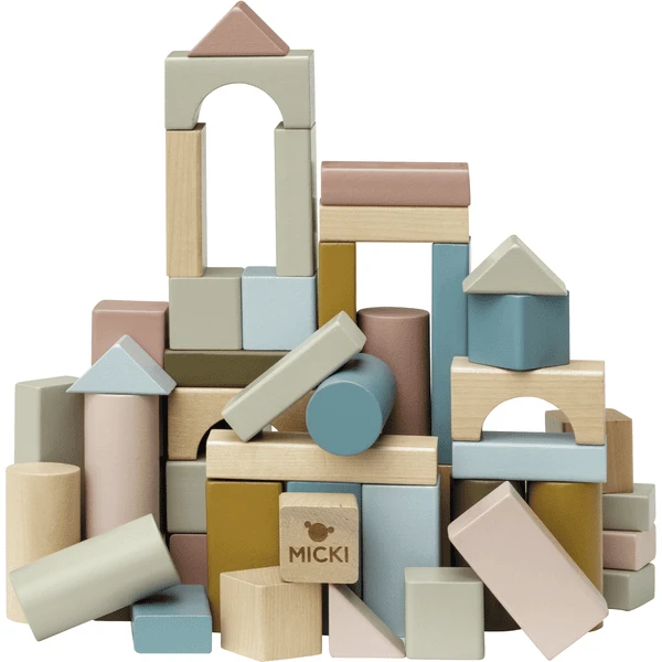 Micki Bauklötze 60 Stück 3 Micki Bauklötze 60 Stück
