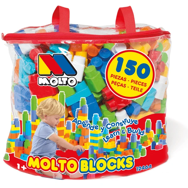 MOLTO Baustein Tasche Mit 150 Steinen 3 MOLTO Baustein Tasche Mit 150 Steinen