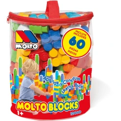 MOLTO Baustein Tasche Mit 60 Steinen