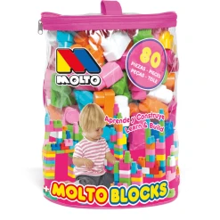 MOLTO Baustein Tasche Mit 80 Steinen