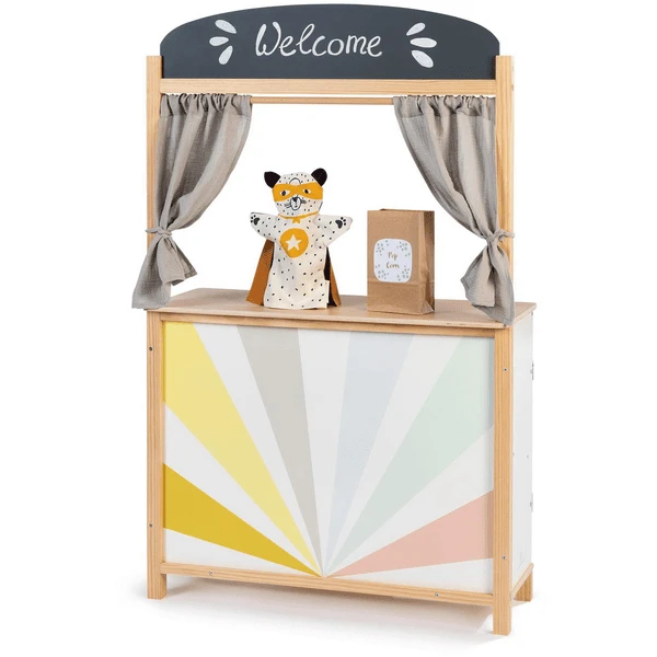 MUSTERKIND® Theater + Kaufladen Laurus, Weiß/natur/mehrfarbig 3 MUSTERKIND® Theater + Kaufladen Laurus, Weiß/natur/mehrfarbig