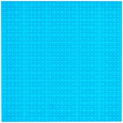 Open Bricks Bauplatte 32x32 Transparent Blue