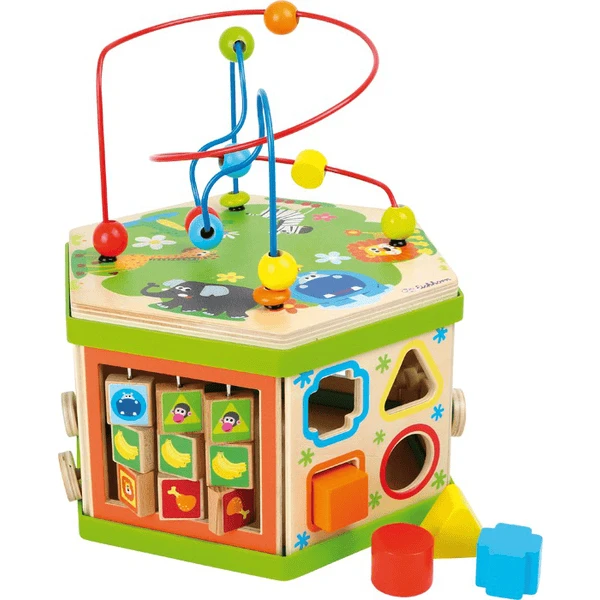 Small Foot® Motorikwürfel Safari 3 Small Foot® Motorikwürfel Safari