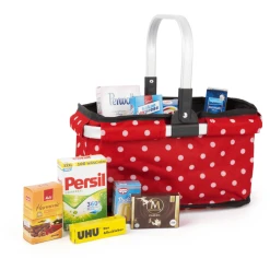 Tanner - Der Kleine Kaufmann - Einkaufskorb Punkte, Gefüllt