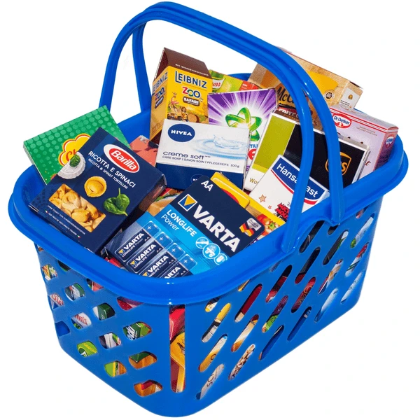 Tanner - Der Kleine Kaufmann - Trendkorb, Blau 3 Tanner - Der Kleine Kaufmann - Trendkorb, Blau